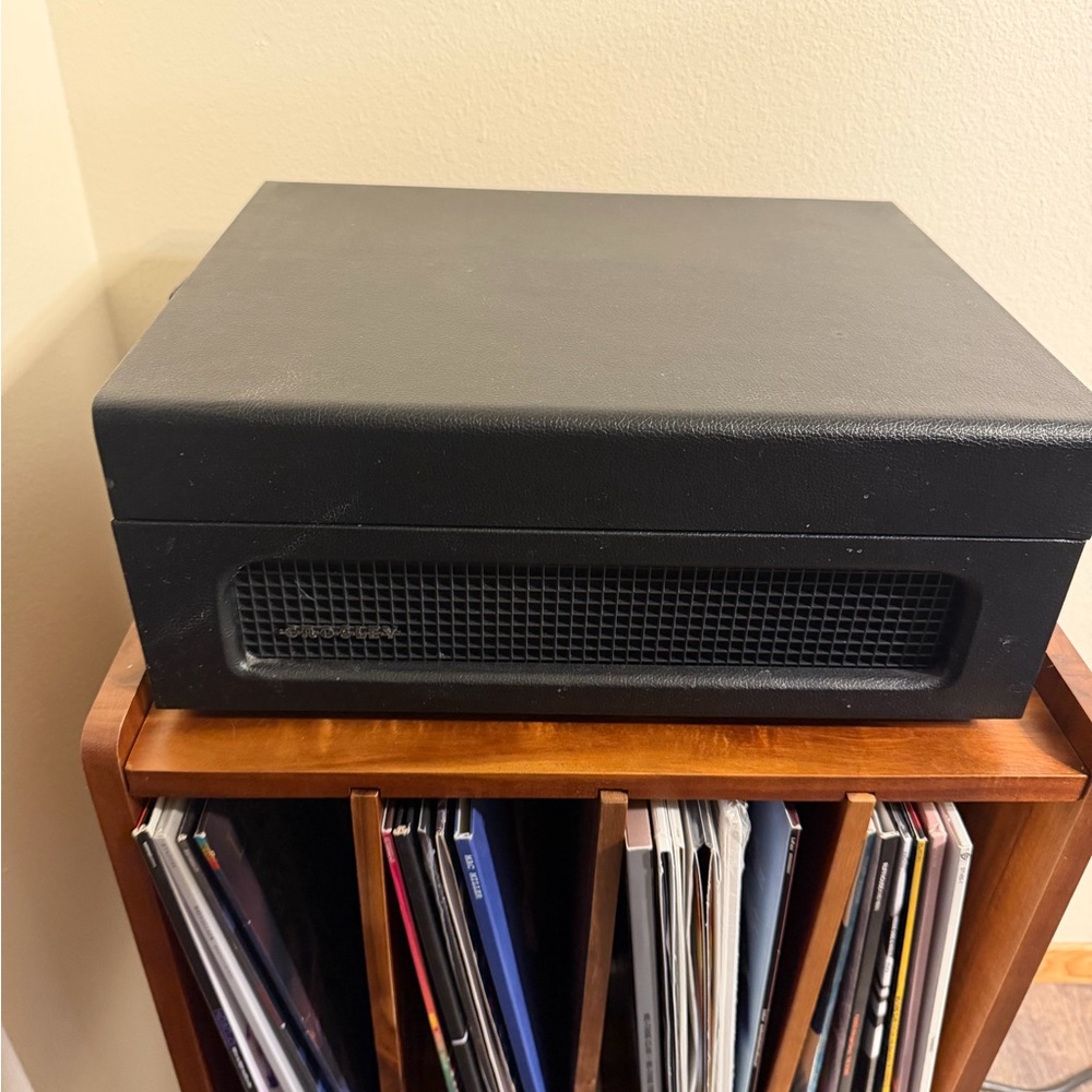 Crosley Black Record Player